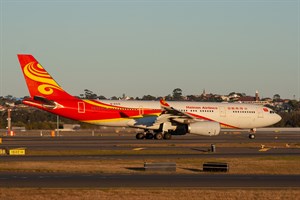 Hainan Airlines Airbus A330-200 B-6519 at Kingsford Smith