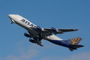 Atlas Air Boeing 747-400F N409MC at Kingsford Smith