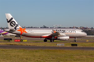 Jetstar Airways Airbus A320-200 VH-VFF at Kingsford Smith