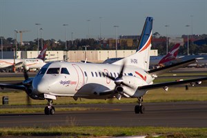 Rex Airlines Saab 340B VH-ORX at Kingsford Smith