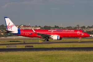 Virgin Blue Airlines Embraer E190IGW VH-ZPC at Kingsford Smith