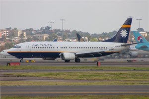 Air Nauru Boeing 737-400 VH-RON at Kingsford Smith