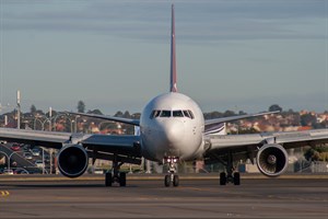 Qantas Boeing 767-300 VH-ZXA at Kingsford Smith