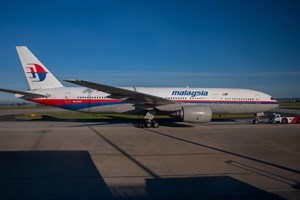 Malaysian Airlines Boeing 777-200ER 9M-MRG at Tullamarine