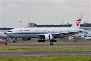 Air China Boeing 777-200 B-2066 at Kingsford Smith