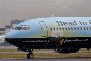 Virgin Blue Airlines Boeing 737-800 VH-VOJ at Kingsford Smith