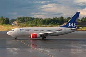 SAS Boeing 737-700 OY-KKI at Gardermoen