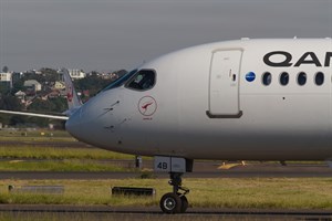 QantasLINK Airbus A220-300 VH-X4B at Kingsford Smith