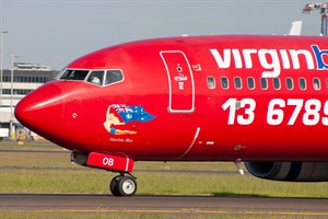 Virgin Blue Airlines Boeing 737-800 VH-VOB at Kingsford Smith