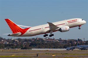 Air India Boeing 787-800 VT-ANS at Kingsford Smith