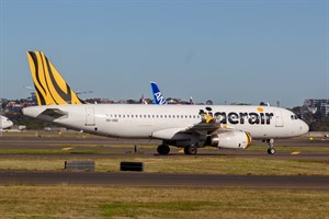 Tiger Airways Airbus A320-200 VH-VNO at Kingsford Smith