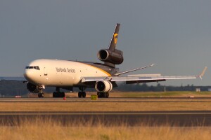 UPS McDonnell Douglas MD11 N287UP at Kingsford Smith