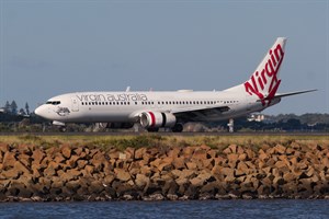Virgin Australia Airlines Boeing 737-800 VH-VUW at Kingsford Smith
