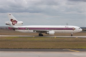 Thai Airways McDonnell Douglas MD11 HS-TMG at Tullamarine