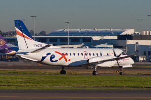 Rex Airlines Saab 340B VH-ZRL at Kingsford Smith