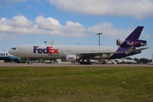 Federal Express McDonnell Douglas MD11F N619FE at Kingsford Smith