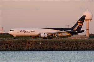 UPS Boeing 767-300F N317UP at Kingsford Smith