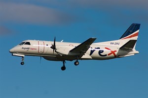 Rex Airlines Saab 340B VH-ZRC at Kingsford Smith