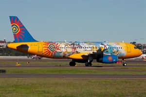 Freedom Airlines Airbus A320-200 ZK-OJO at Kingsford Smith