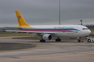 Air Paradise Int'l Airbus A300-600R PK-KDK at Tullamarine