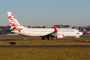 Virgin Australia Airlines Boeing 737-800 VH-VOS at Kingsford Smith