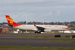 Hainan Airlines Airbus A330-300 B-5905 at Kingsford Smith